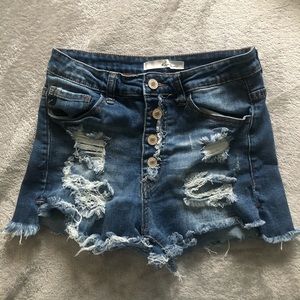 Kancan Denim Shorts